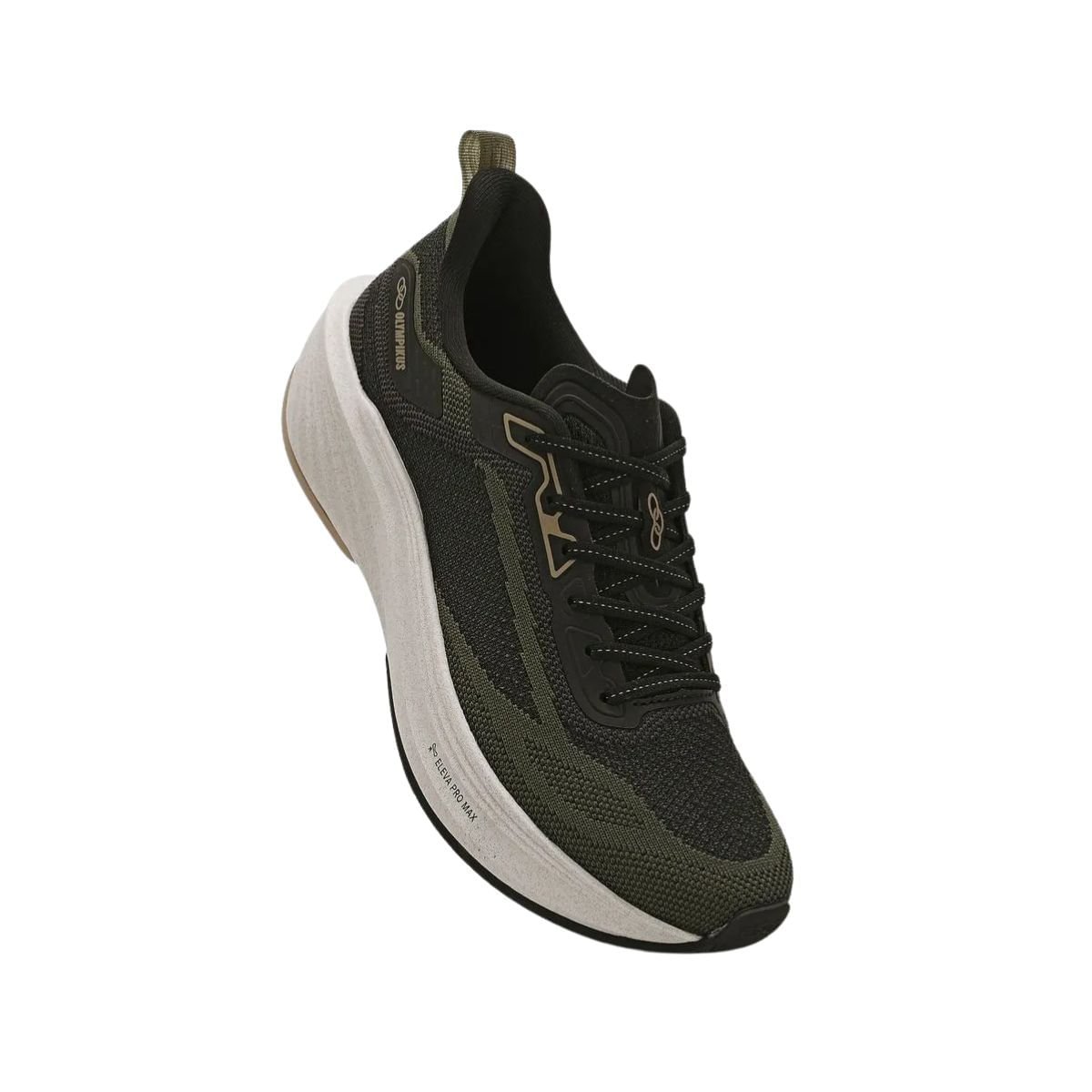 Tênis Running Masculino Olympikus Volta Preto E Verde Preto 2