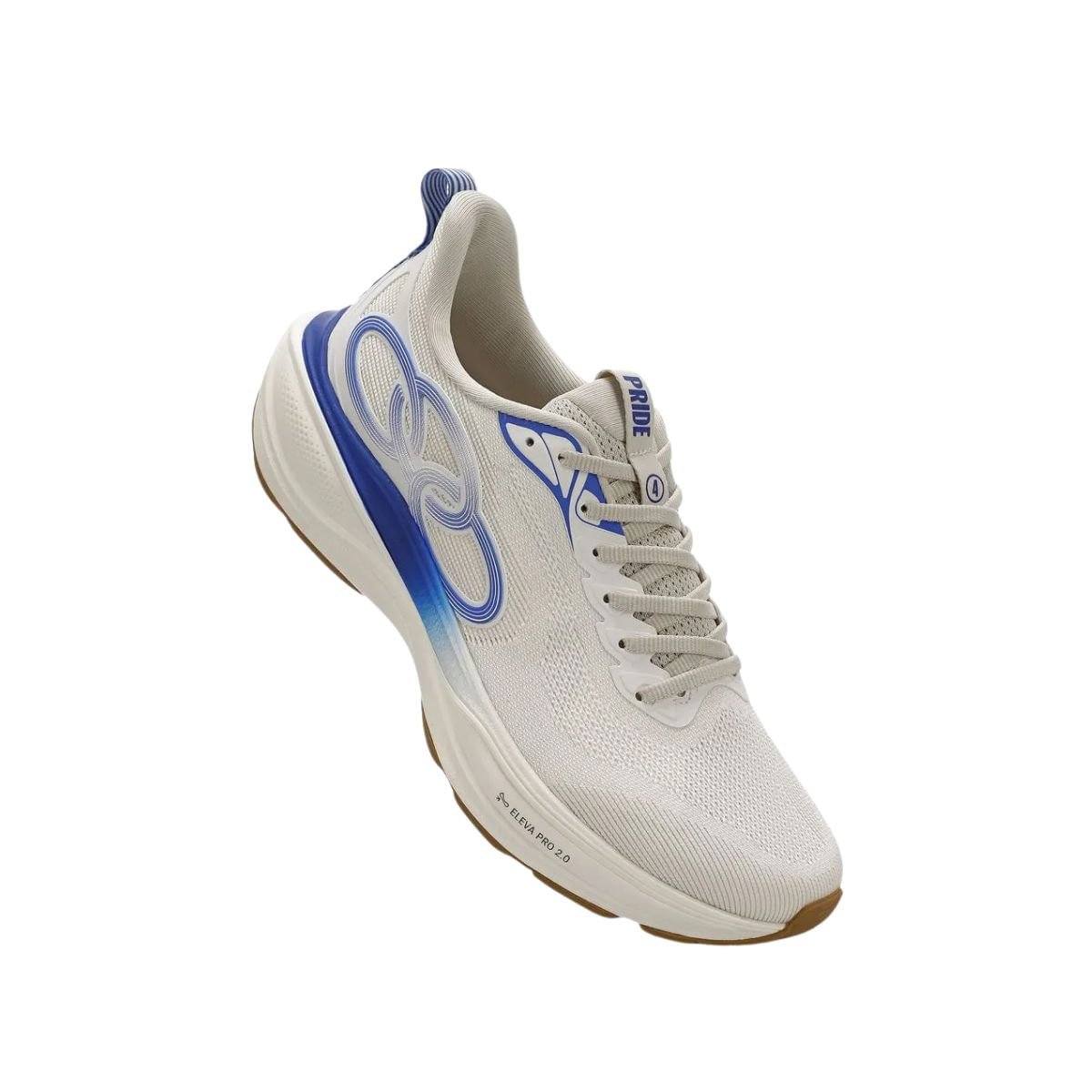 Tênis Running Masculino Olympikus Pride 4 Branco Branco/Azul 2