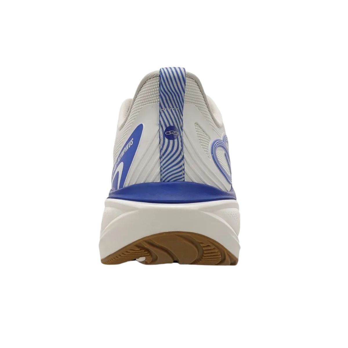 Tênis Running Masculino Olympikus Pride 4 Branco Branco/Azul 7