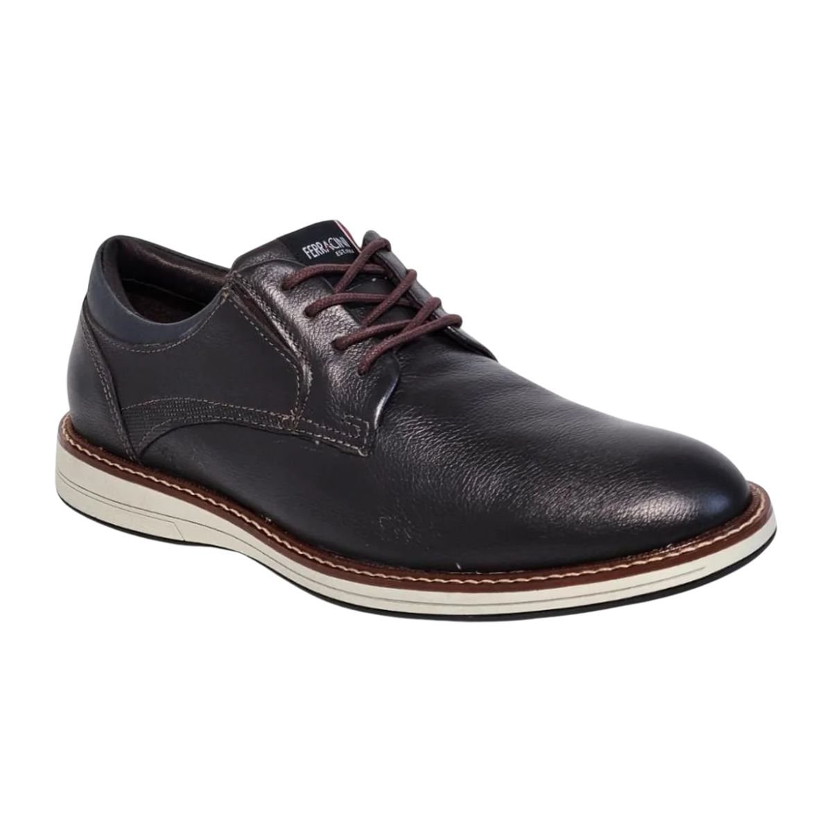 Sapato Masculino Esporte Fino Ferracini Kingston Preta Preto 2