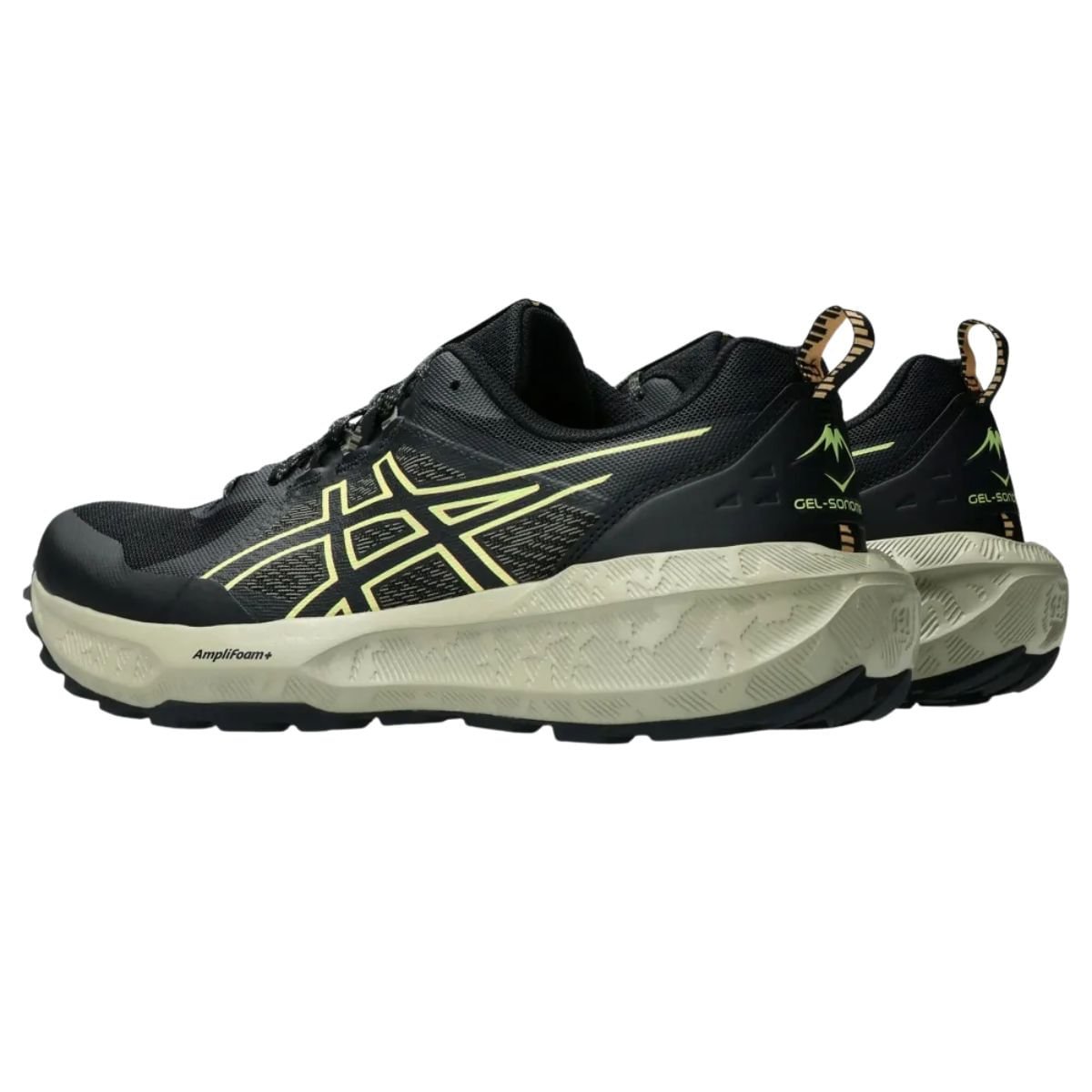 Tênis Running Masculino Asics Gel-Sonoma 8 Preto E Verde3 Preto 6