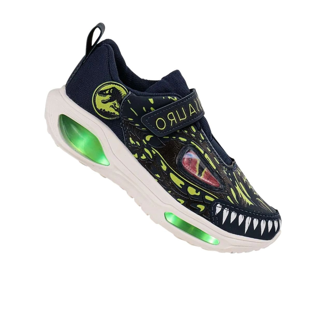 Tenis Running Bebe Running Minipé  Mp2522-03 Azul/Verde 6