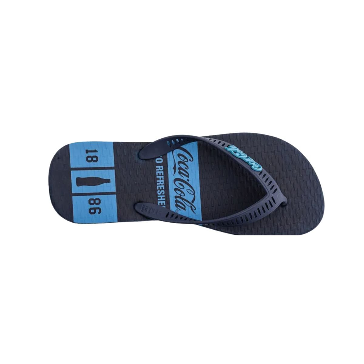 Chinelo Masculino Dedo Coca Cola Capron Azul Azul 5
