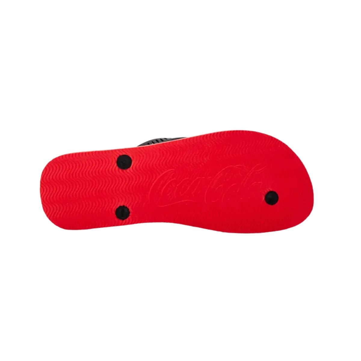 Chinelo Masculino Dedo Coca Cola Shadow Vermelho Preto/Vermelho 3