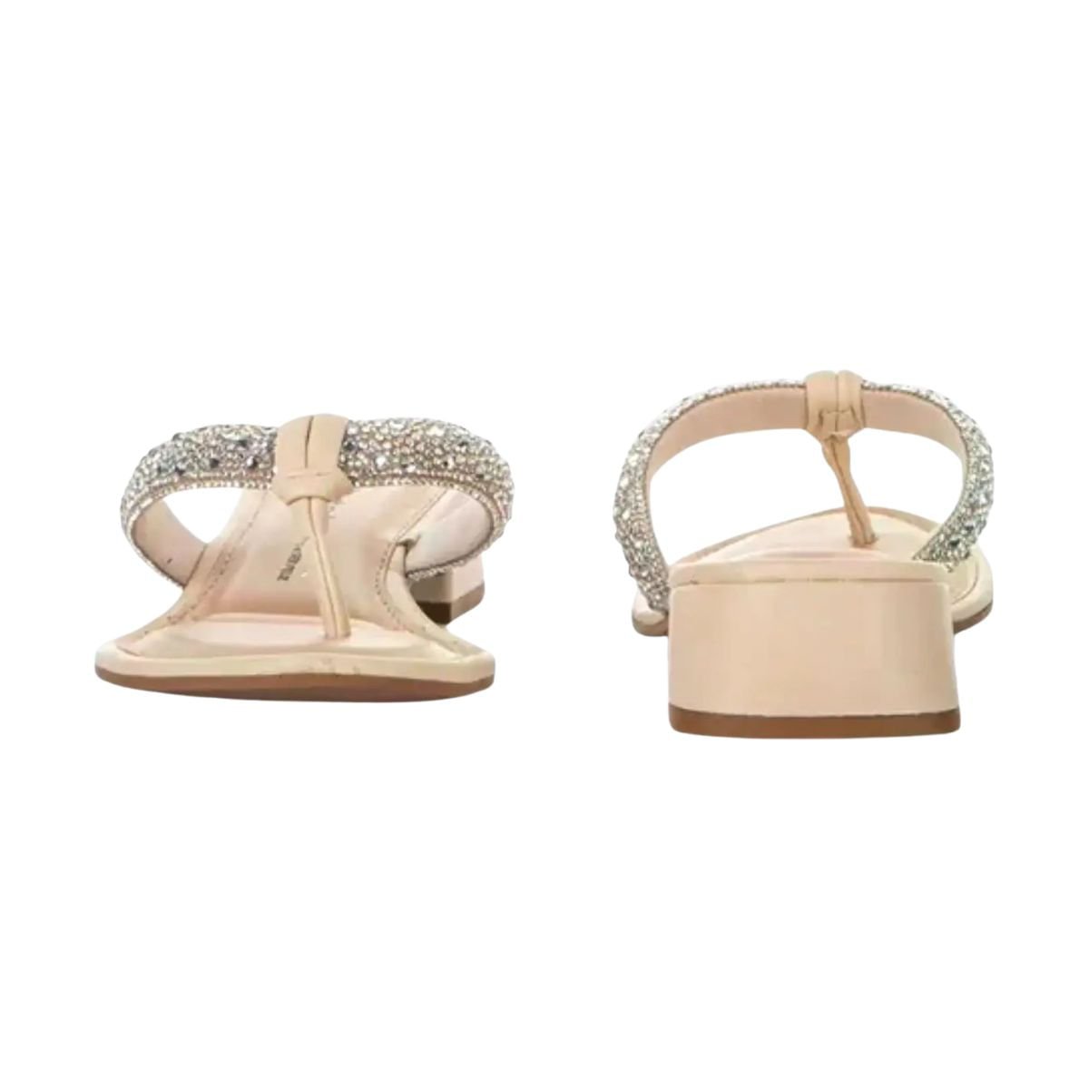 Tamanco Feminino Salto Baixo Dakota Bege Bege 4