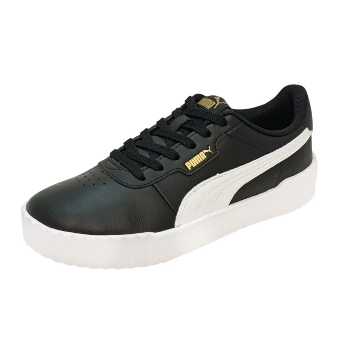 Tênis Casual Feminino Puma Carina 3.0 Bdp Preto Preto/Branco 5
