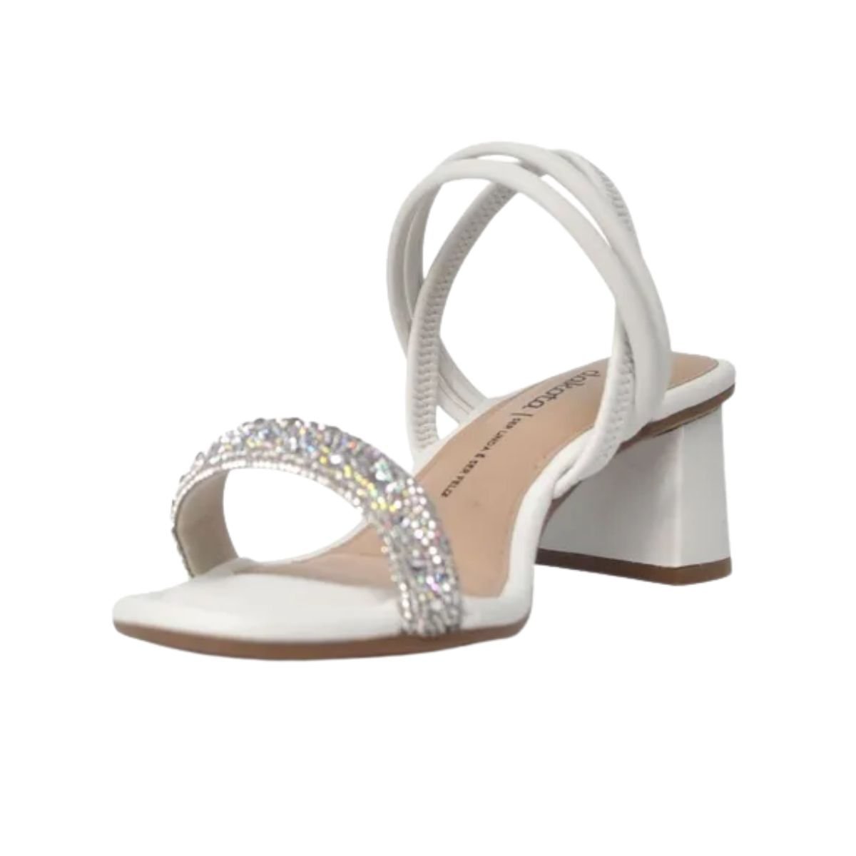 Sandália Feminina Salto Alto Grosso Dakota Branca Branco 5