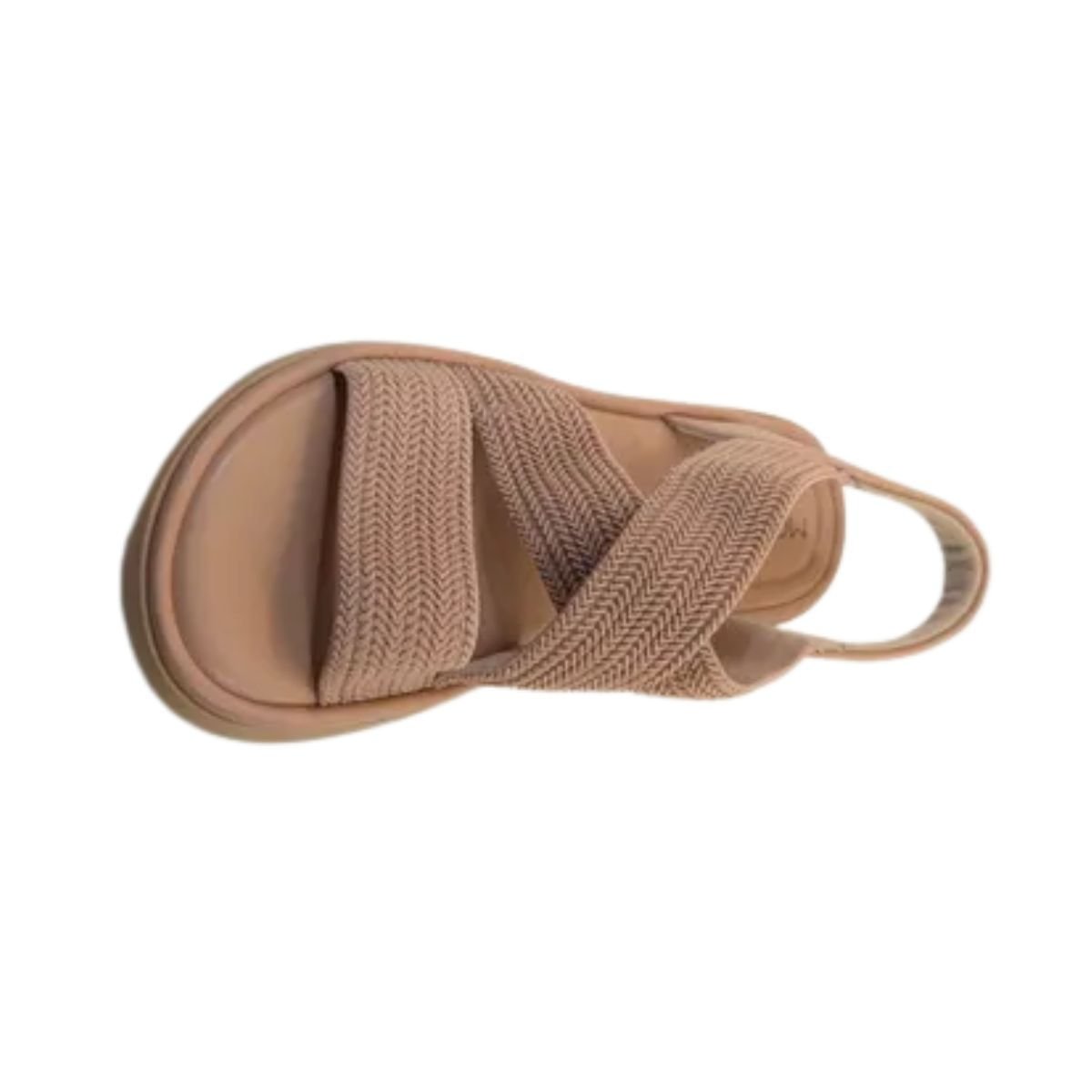 Sandália Feminina Anabela Modare Nude Marrom 6