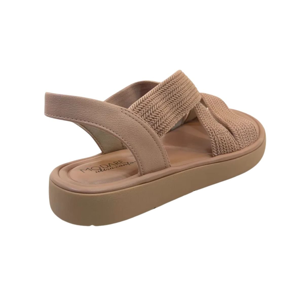 Sandália Feminina Anabela Modare Nude Marrom 7