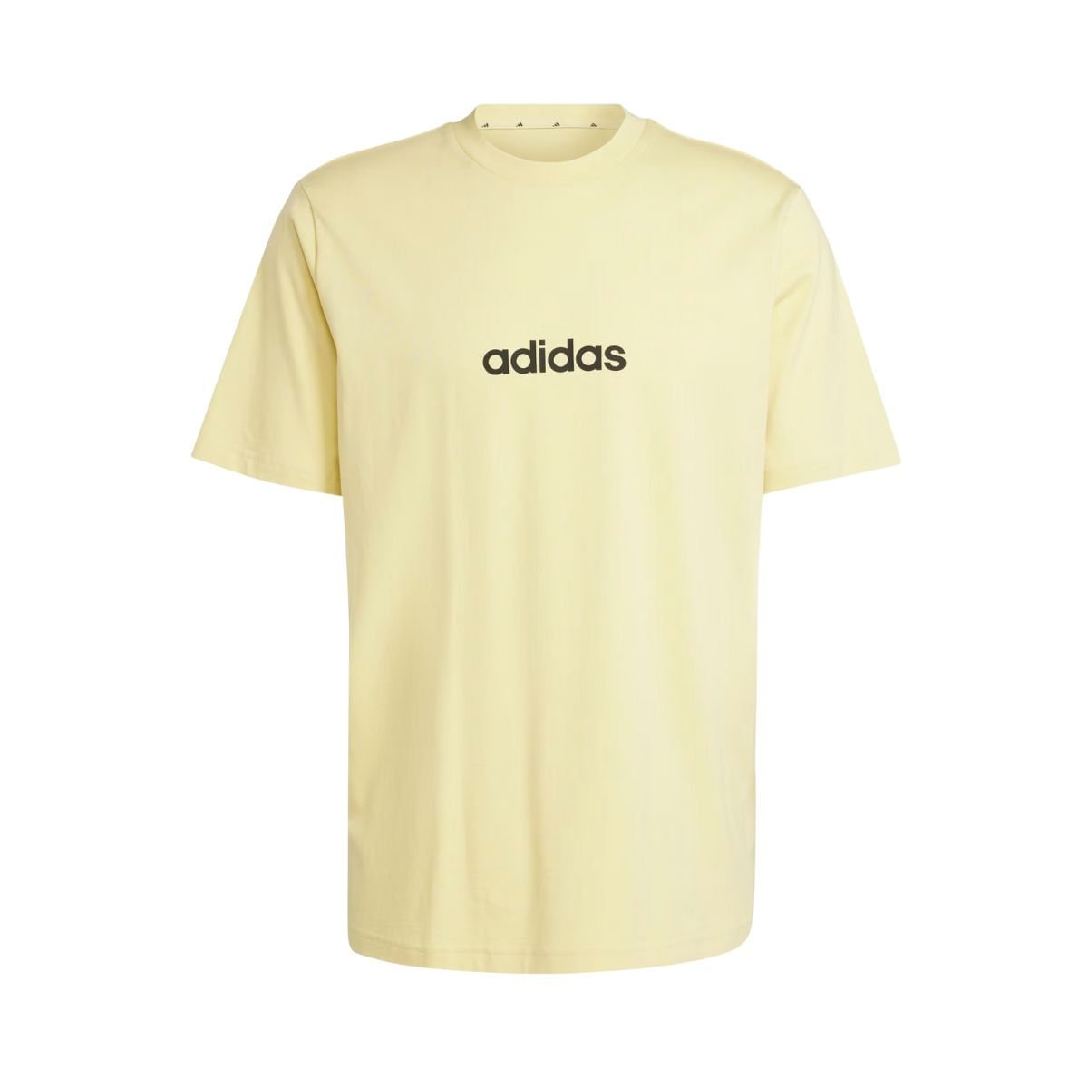 Camiseta Masculina Essentials Single Jersey Adidas Amarela Amarelo 6