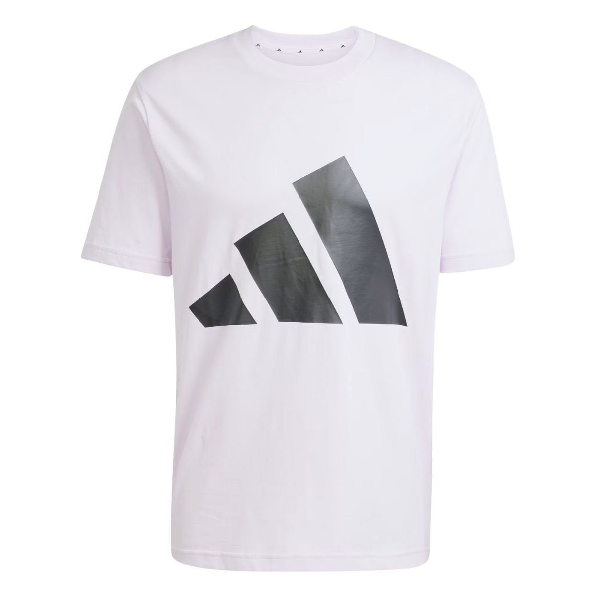 Camiseta Masculina Essentials Big Logo Adidas Branca Branco/Preto 7