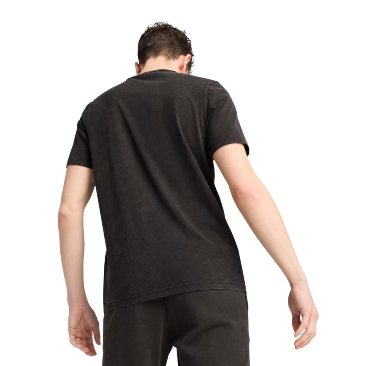 Camiseta Masculi Puma Class Washed Preta Preto 3