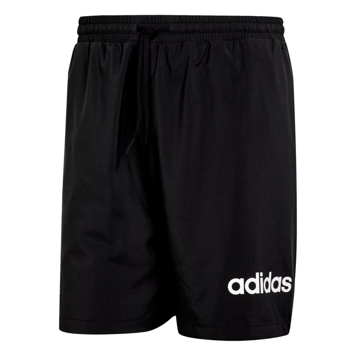 Short Masculino Futebol Adidas Essentials Linear Preto Preto 5