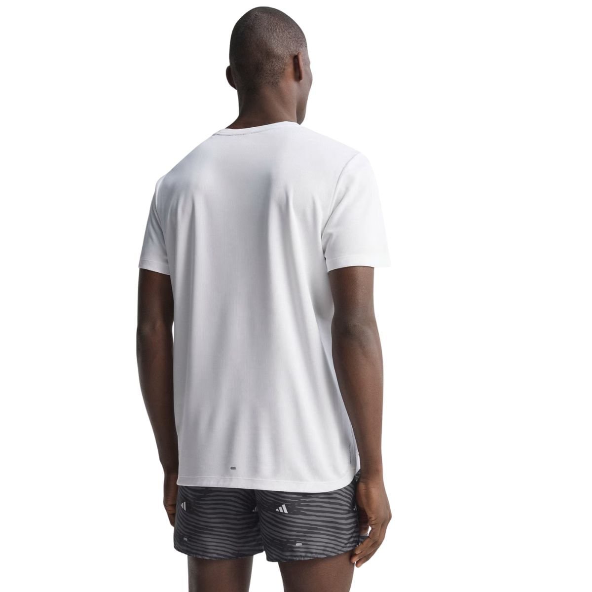 Camiseta Masculina Running Essentials Adidas Branca Branco 6