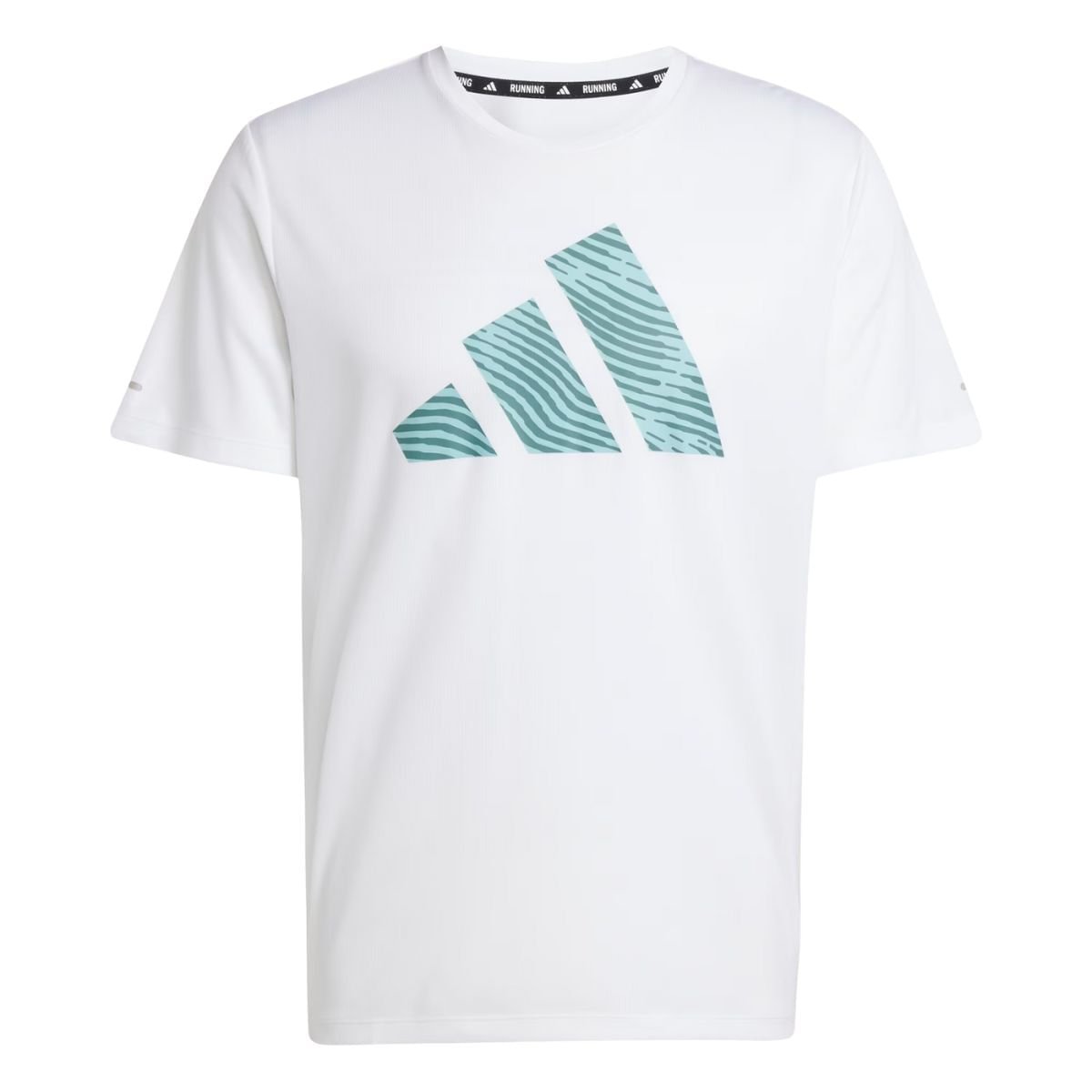 Camiseta Masculina Running Essentials Adidas Branca Branco 7