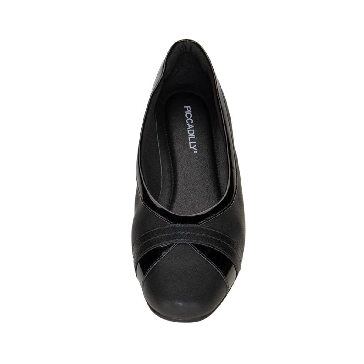 Sapato Feminina Anabela Piccadilly Preto Preto 3