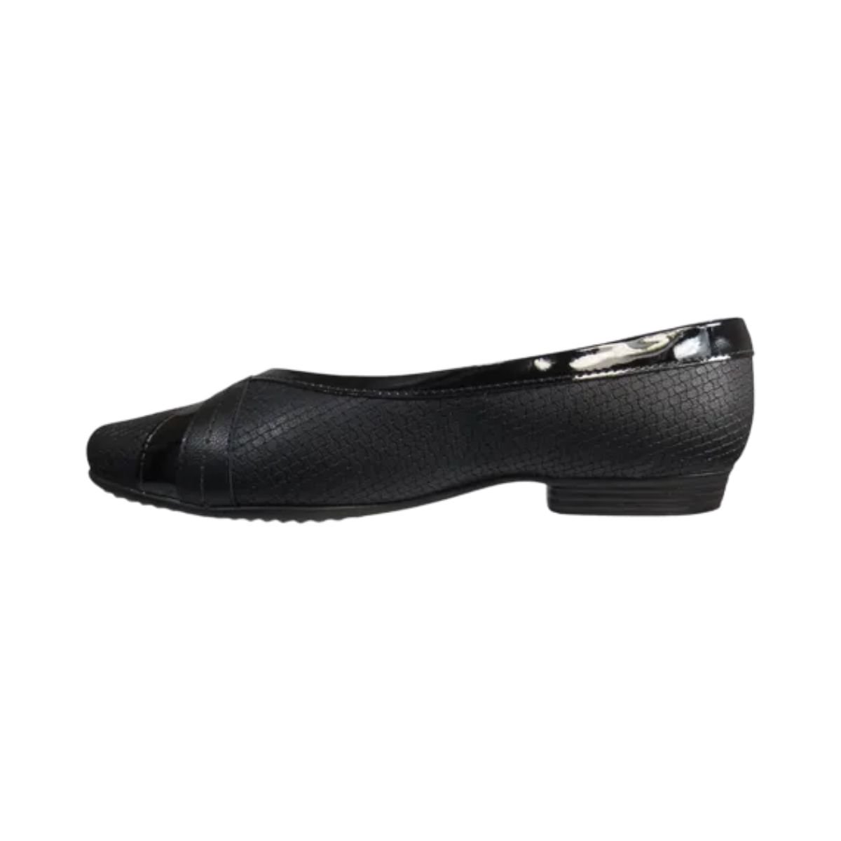 Sapato Feminina Anabela Piccadilly Preto Preto 5
