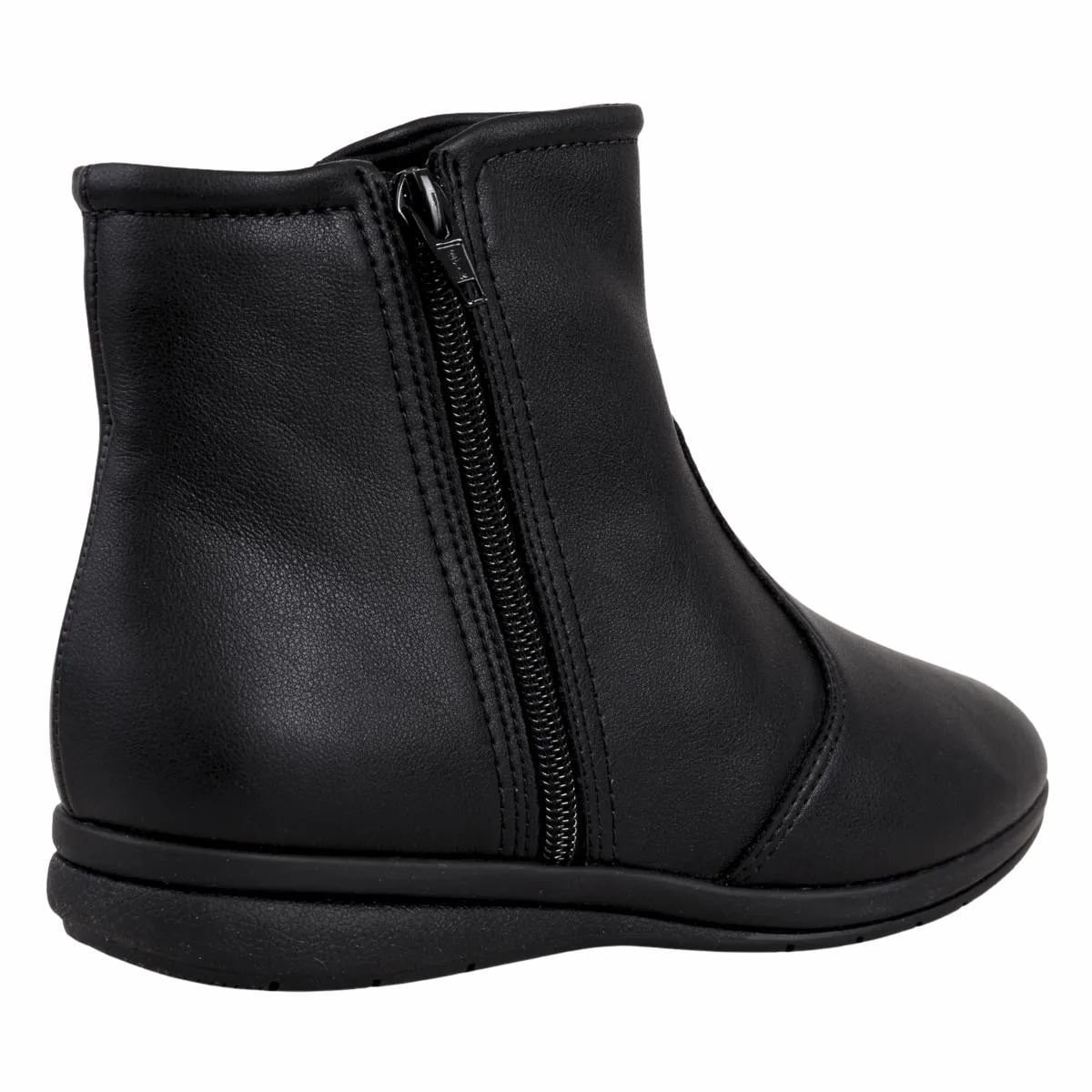 Bota Feminina Cano Baixo Piccadilly Preta Preto 7