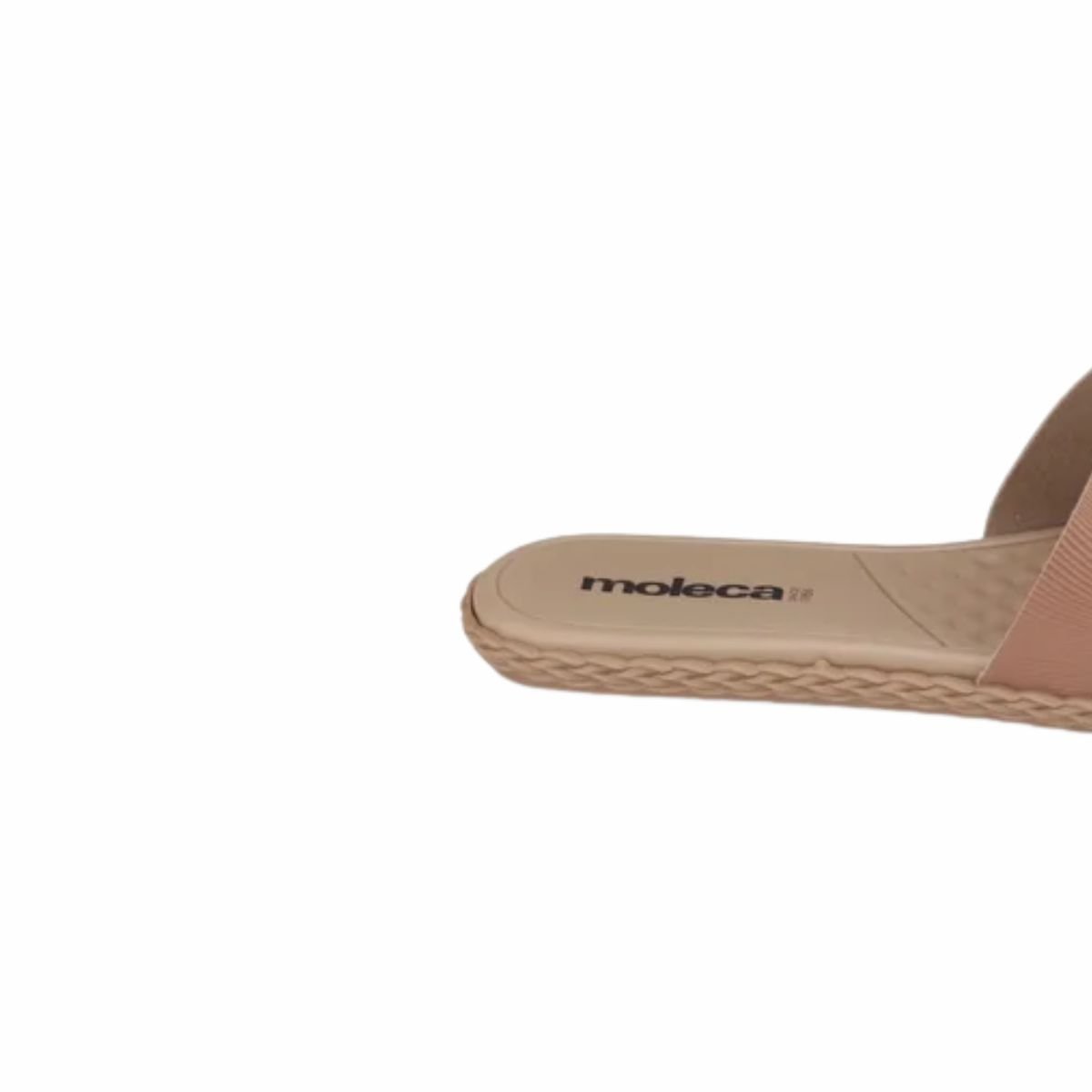 Tamanco Feminino Slide Rasteiro Moleca Nude Nude 7