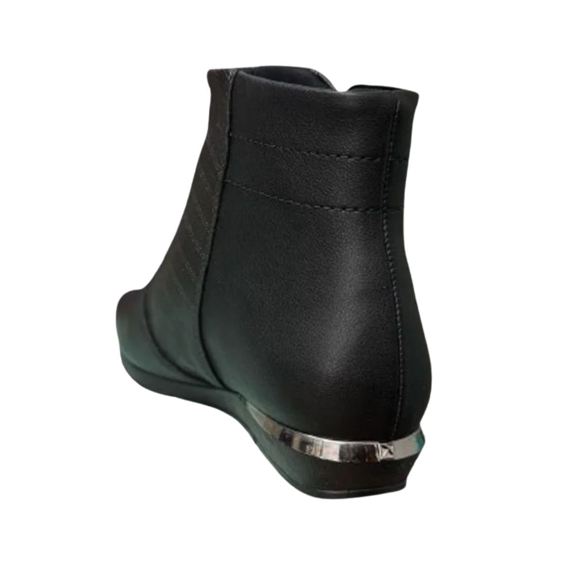 Bota Feminina Cano Baixo Piccadilly Preta Preto 6