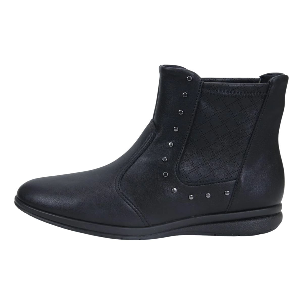 Bota Feminina Cano Baixo Piccadilly Preta Preto 5
