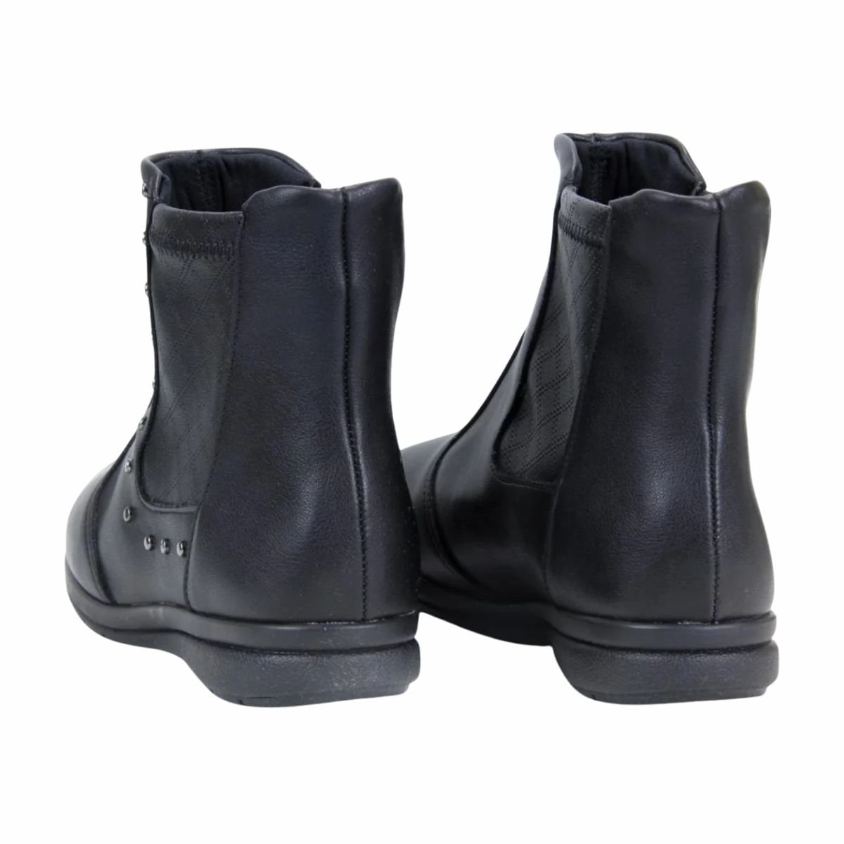 Bota Feminina Cano Baixo Piccadilly Preta Preto 7