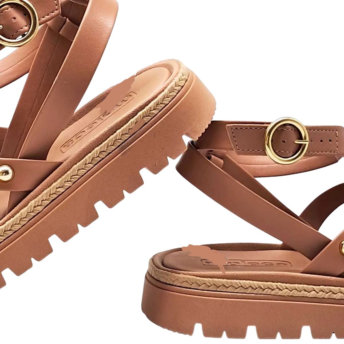 Sandália Feminina Papete Moleca Nude Nude 6