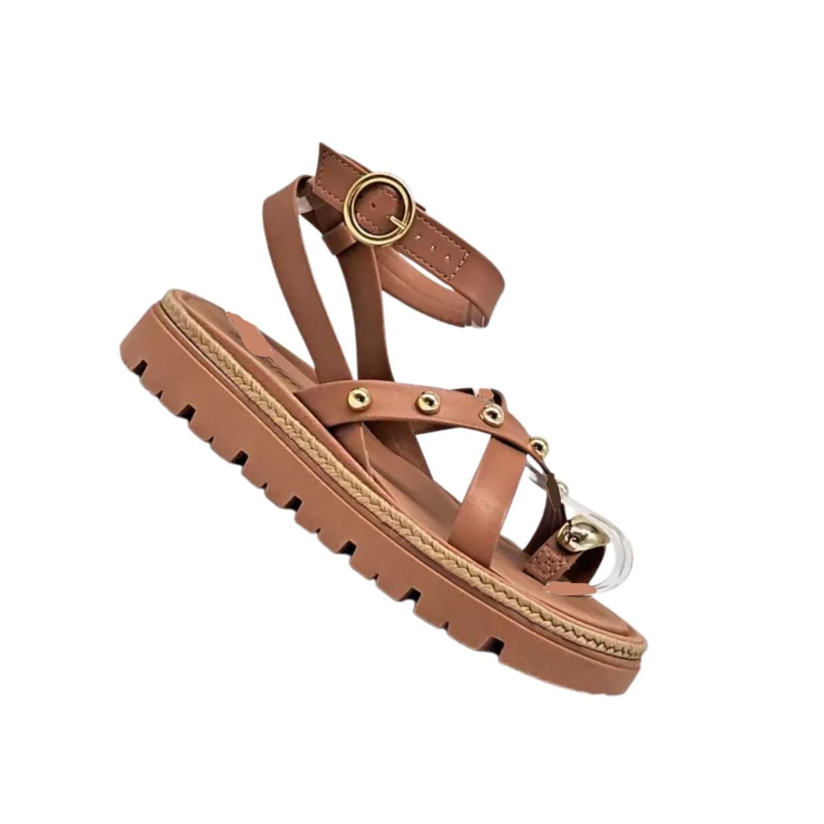 Sandália Feminina Papete Moleca Nude Nude 7