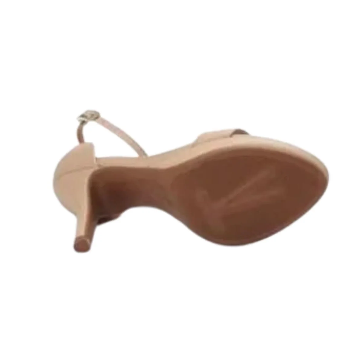 Sandália Femiinina Salto Alto Fino Vizzano Bege Bege 4