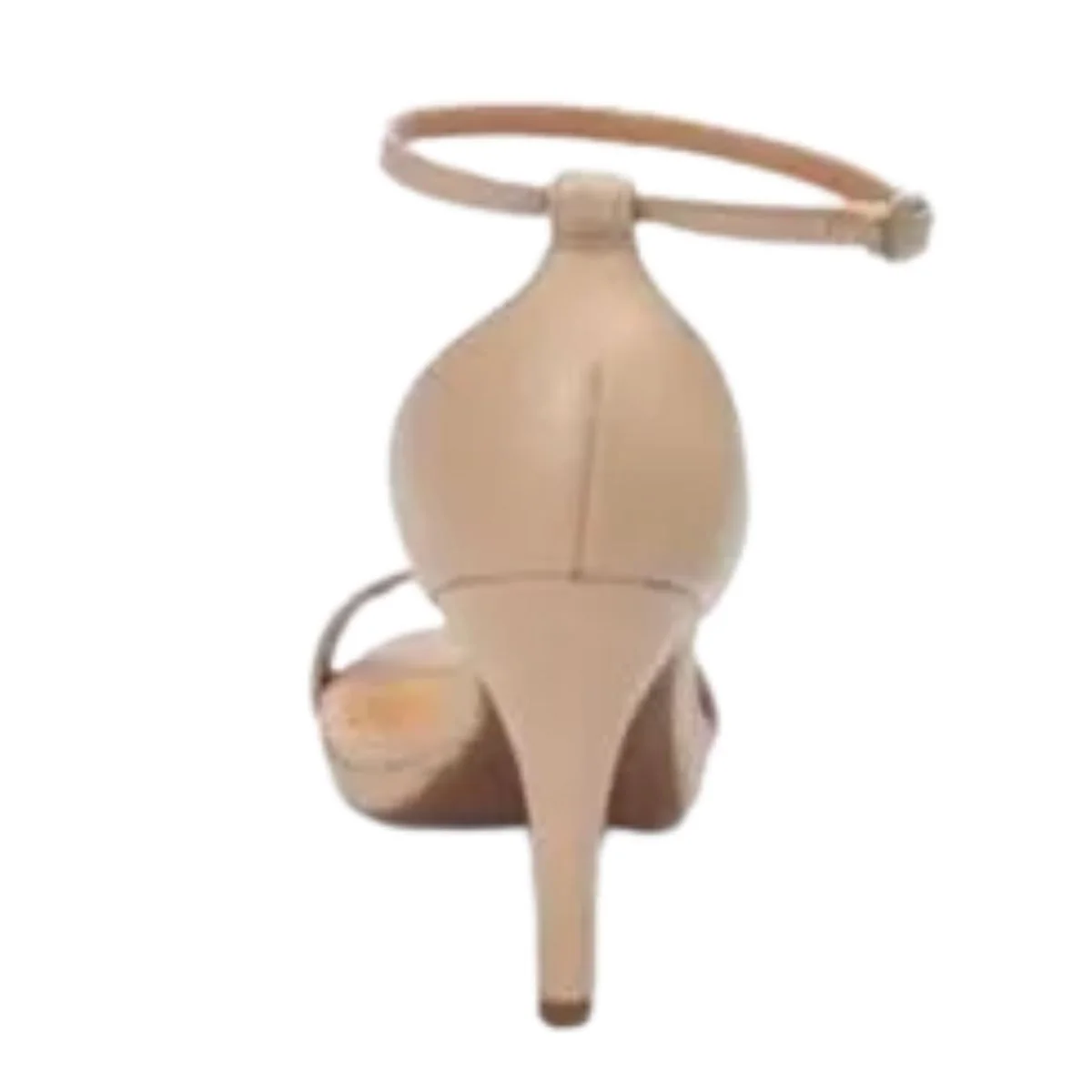 Sandália Femiinina Salto Alto Fino Vizzano Bege Bege 5