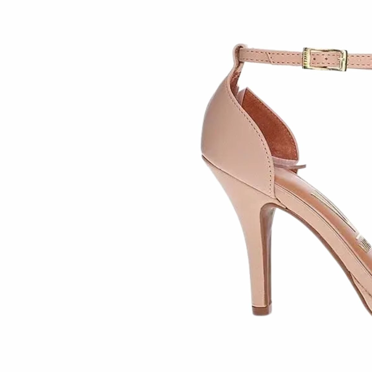 Sandália Femiinina Salto Alto Fino Vizzano Bege Bege 7