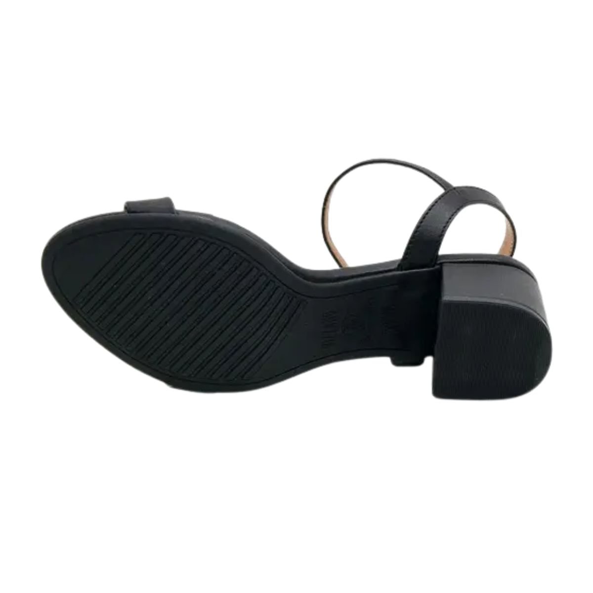 Sandália Feminina Salto Médio Grosso Vizzano Preta Preto 4