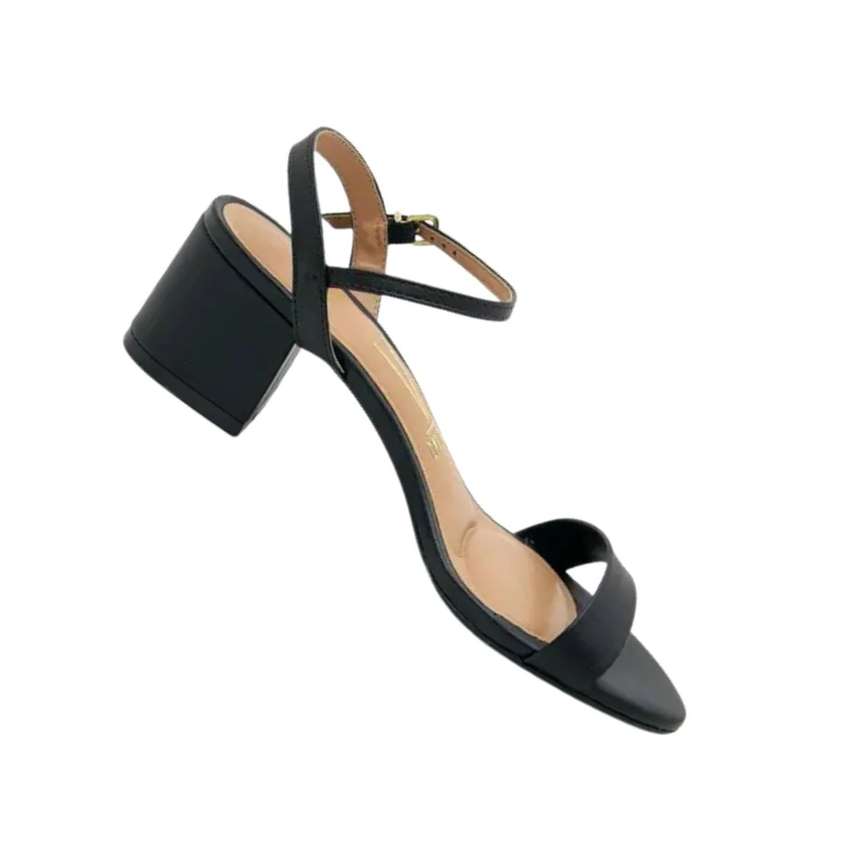 Sandália Feminina Salto Médio Grosso Vizzano Preta Preto 6