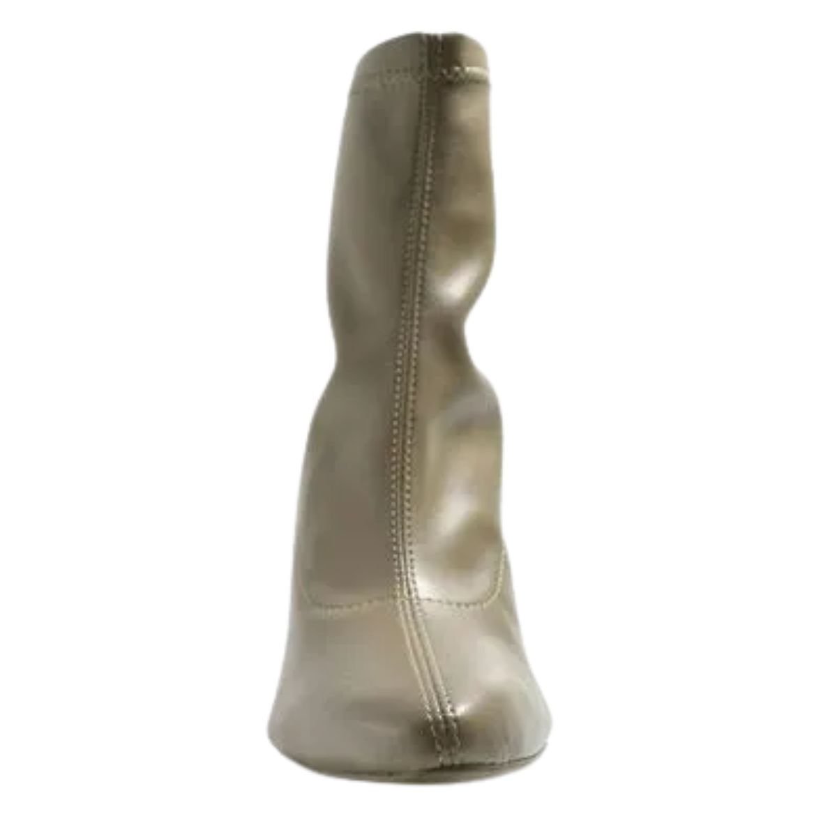 Bota Feminina Cano Baixo Via Marte Bege Bege 3