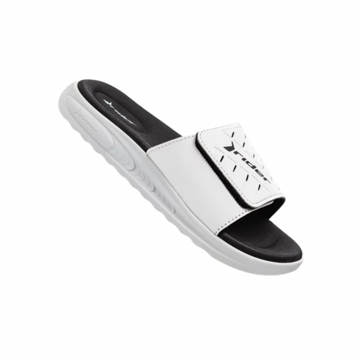 Chinelo Masculino Slide Rider Soft Plus Branco Branco 7