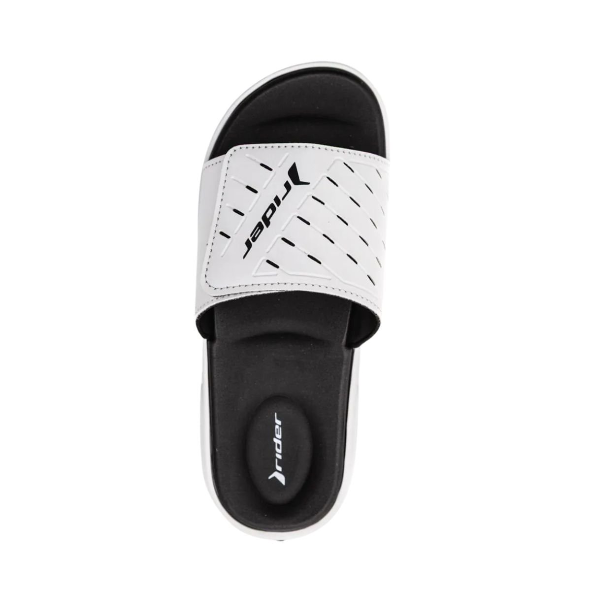 Chinelo Masculino Slide Rider Soft Plus Branco Branco 3