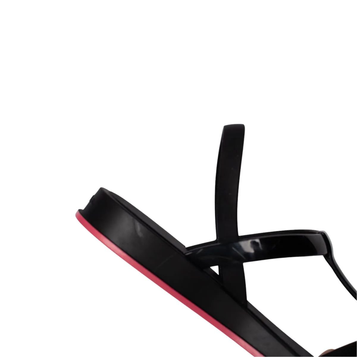 Sandália Infantil Rasteira Ipanema Glow Preta Preto/Rosa 4