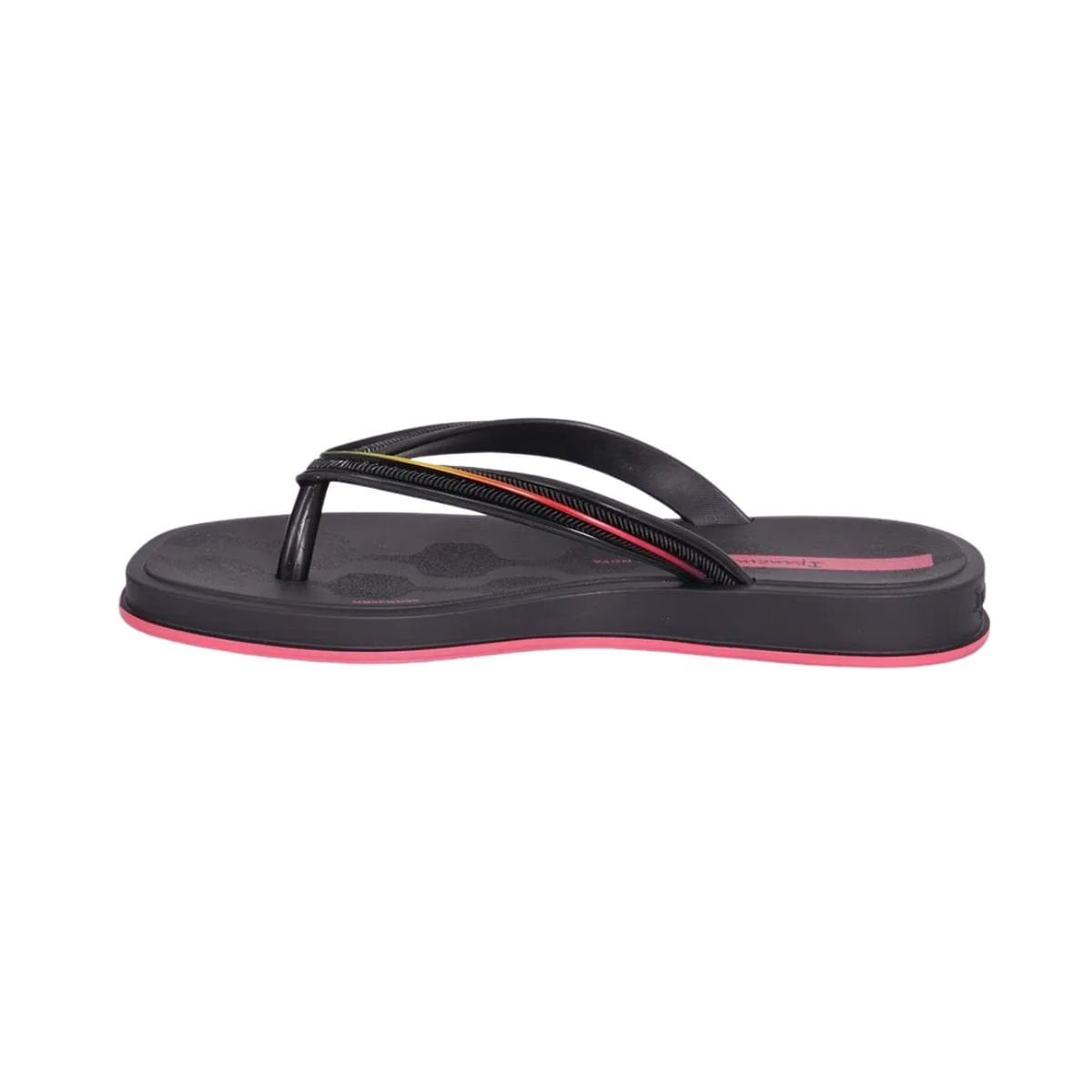 Chinelo Infantil Dedo Ipanema Glow Preto Preto/Rosa 3