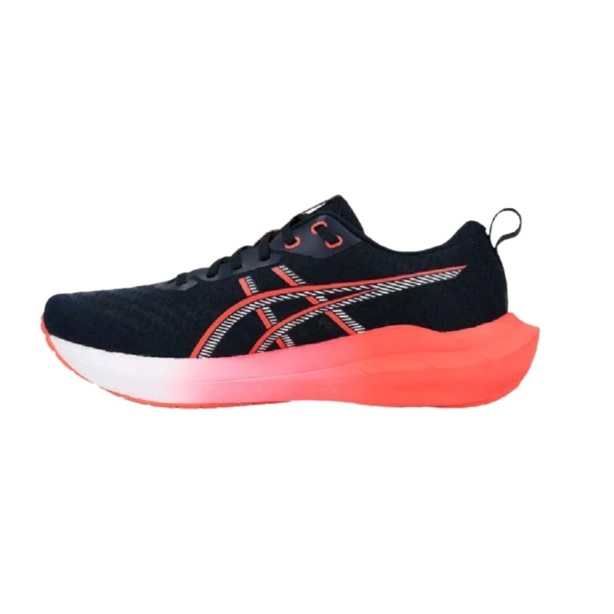Tênis Running Masculino Asics Gel-Shogun 8 Azul E Vermelho Preto/Rosa 5