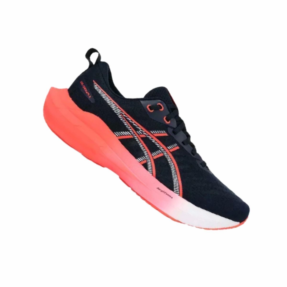 Tênis Running Masculino Asics Gel-Shogun 8 Azul E Vermelho Preto/Rosa 7