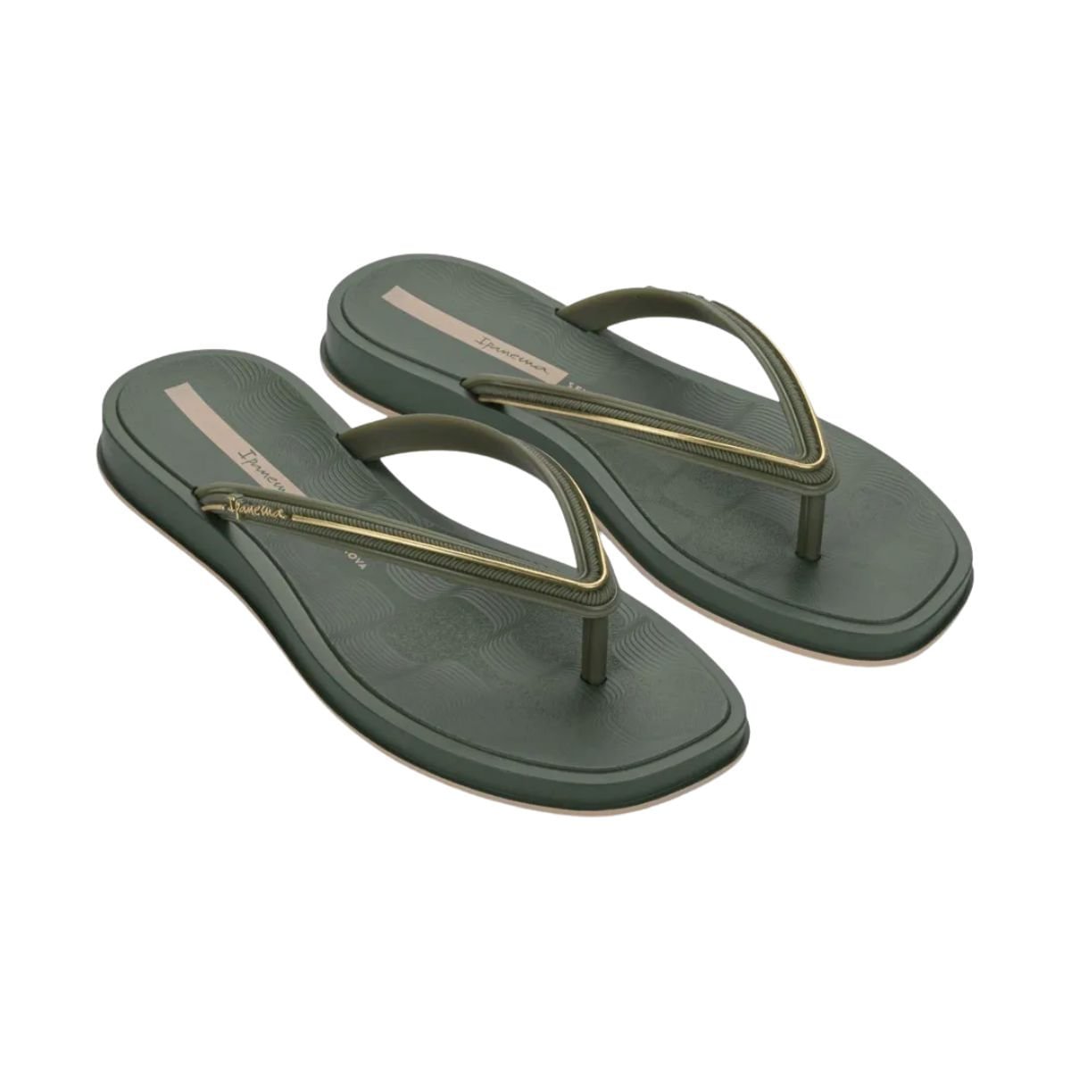 Chinelo Feminino Dedo Ipanema Glow Verde Verde 2