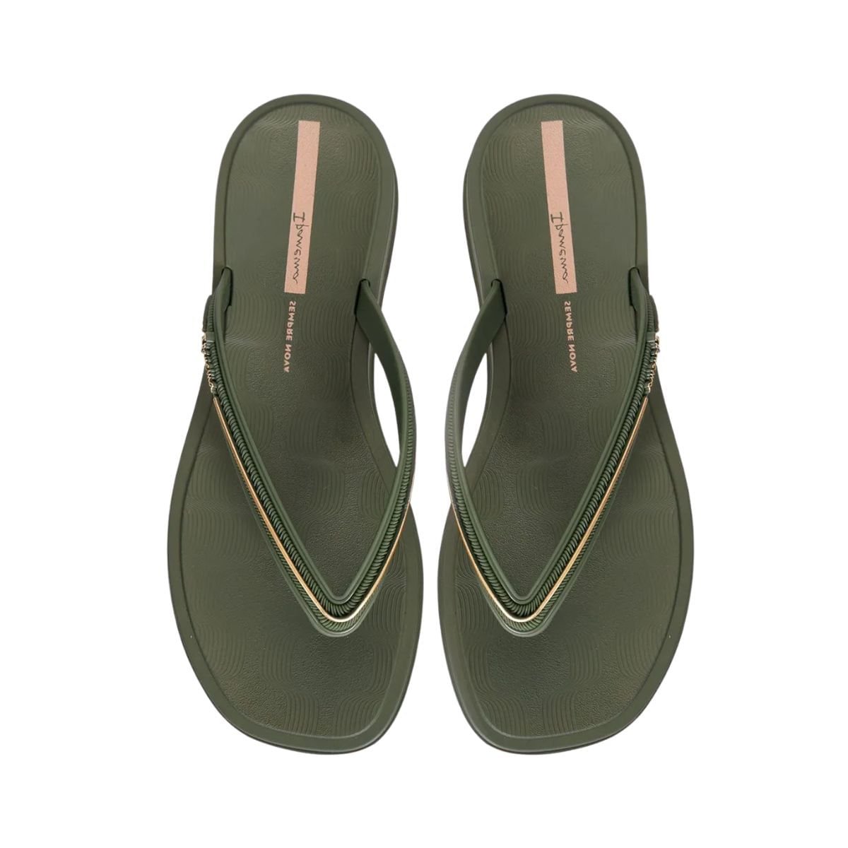 Chinelo Feminino Dedo Ipanema Glow Verde Verde 6