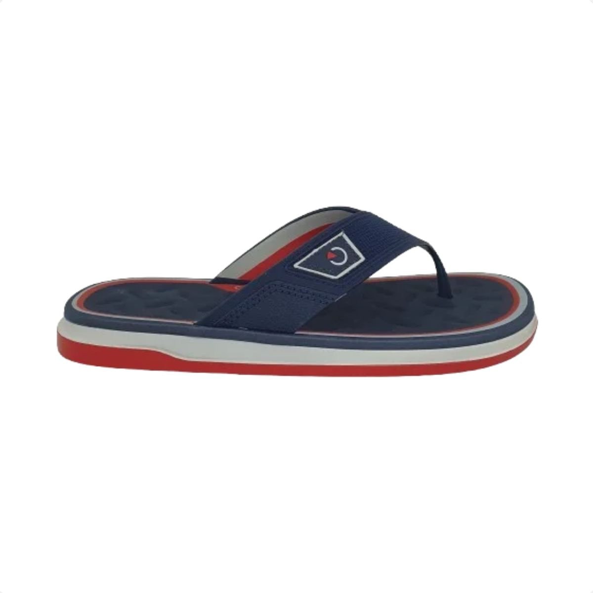 Chinelo Masculino Dedo Cartago Malaga Sport Azul Azul/Vermelho 1