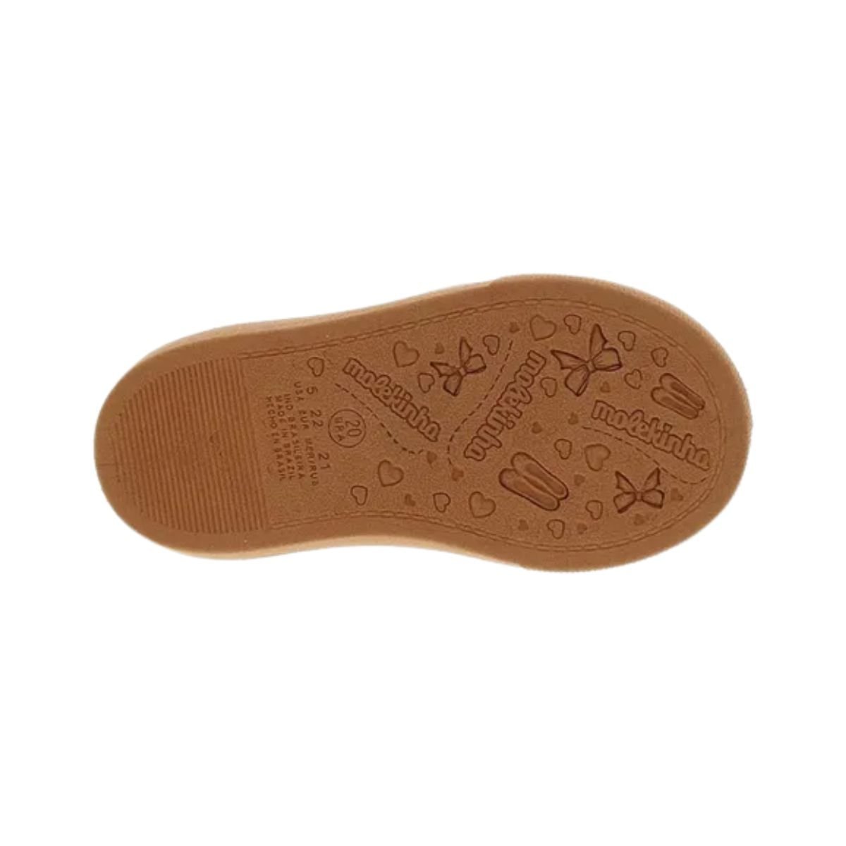 Tênis Casual Infantil Molekinha Branco Branco 4
