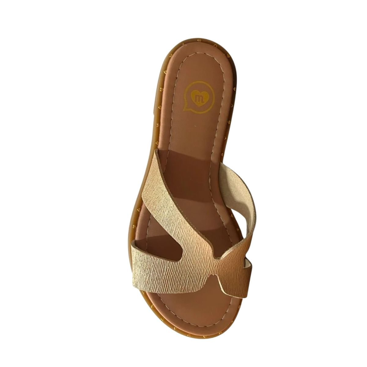 Tamanco Infantil Rasteiro Molekinha Nude Bege 6