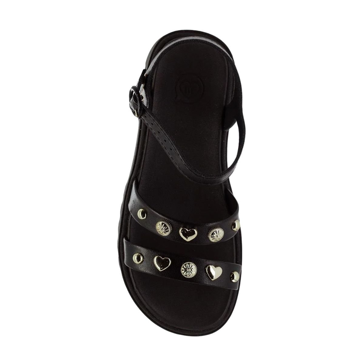 Sandália Infantil Papete Molekinha Preta Preto 5