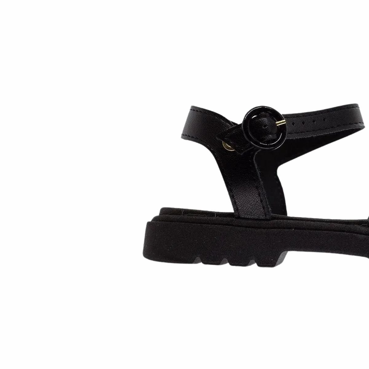 Sandália Infantil Papete Molekinha Preta Preto 7