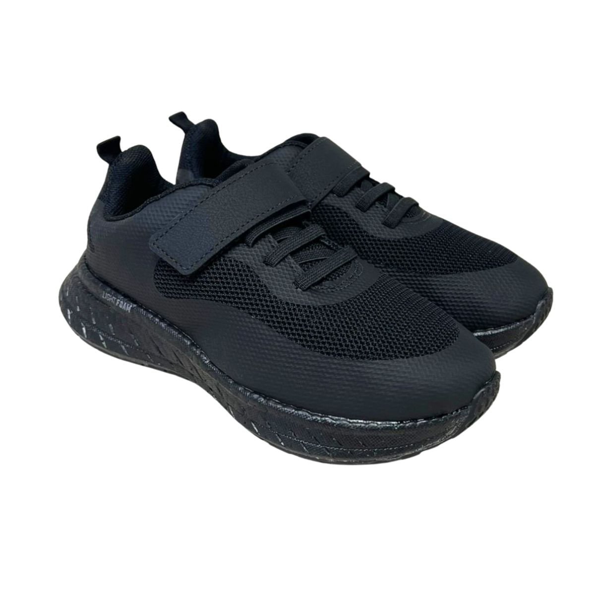 Tênis Running Infantil Molekinho Preto Preto 2