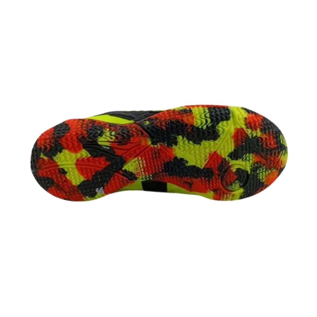 Chuteira Indoor Infantil Penalty Rx Locker Amarela Amarelo/Preto/Laranja 4