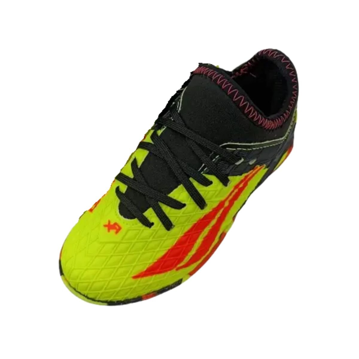 Chuteira Indoor Infantil Penalty Rx Locker Amarela Amarelo/Preto/Laranja 6